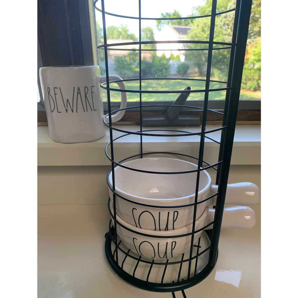 Soup Bowl Chili Holder  Fits Rae Dunn Crocks